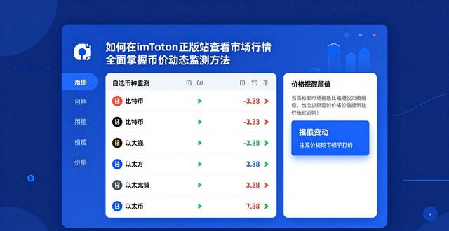 如何在imToken正版站查看市场行情 全面掌握币价动态监测方法