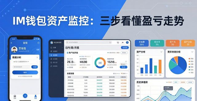 im钱包资产监控：三步看懂盈亏走势